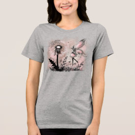 Dandelion Fairy Tri-Blend Shirt