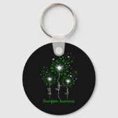 Dandelion Faith Hope Love Dwarfism Awareness  Sleutelhanger (Voorkant)
