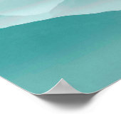 dandelion fantasy  hot air balloon landscape poster (Hoek)