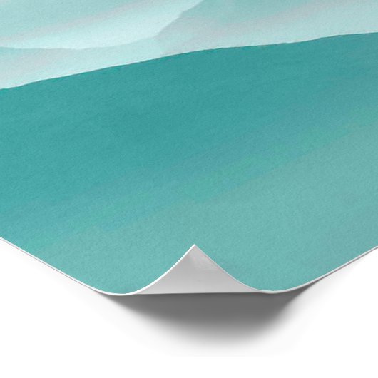 dandelion fantasy  hot air balloon landscape poster (Hoek)