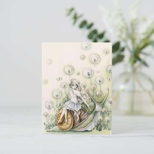 Dandelion Field - Briefkaart (Staand voorkant)