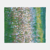 Dandelion Field of Wish Fleece Deken (Voorkant (Horizontaal))