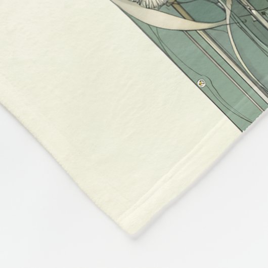 Dandelion Fleece Deken (Hoek)