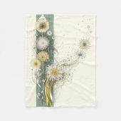 Dandelion Fleece Deken (Voorkant)