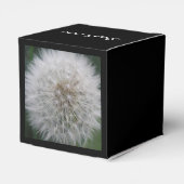 Dandelion Flower Custom Favor Box Bedankdoosjes (Achterkant)