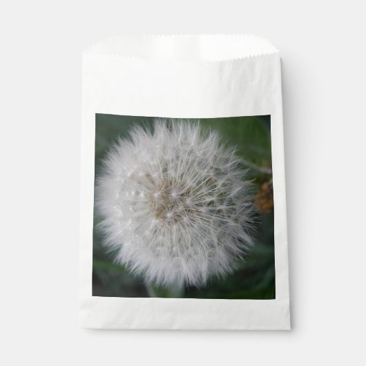Dandelion Flower Favor Bags Bedankzakje (Voorkant)