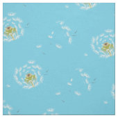 Dandelion flower floral stof (Swatch)