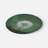 Dandelion Flower Fluff Starry Sky Art Papieren Bordje (Gekanteld)