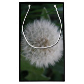 Dandelion Flower Gift Bag Klein Cadeauzakje (Achterkant)