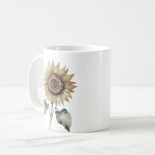 Dandelion Flower Koffiemok (Voorkant links)