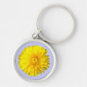 Dandelion Flower Sleutelhanger (Voorkant)