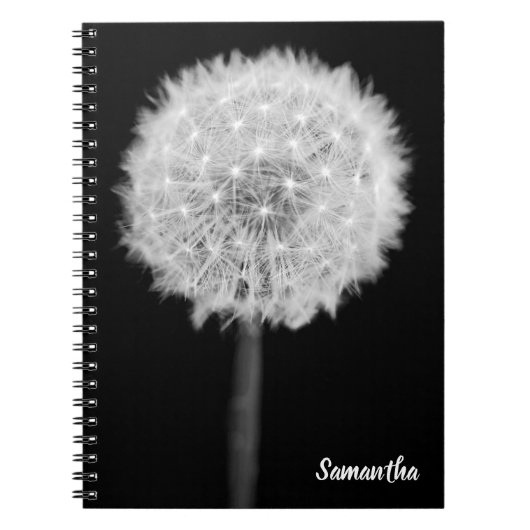 Dandelion flower Spiral notitieboek (Voorkant)