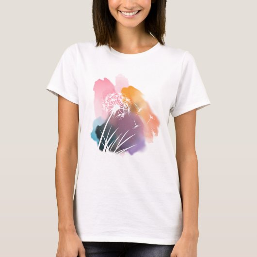 Dandelion Flower T-Shirt (Voorkant)