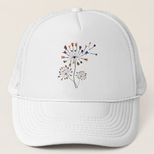 Dandelion Flowers Music Lover Gift for Guitarlist Trucker Pet