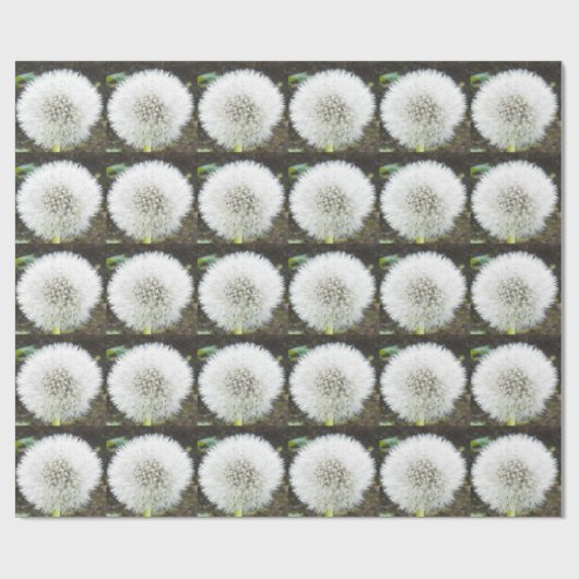 DANDELION FLUFF-overlooppapier Cadeaupapier (Vlak)