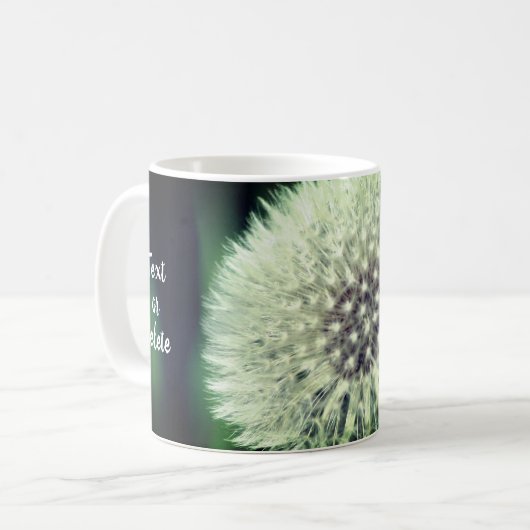 Dandelion Fluff, persoonlijk Koffiemok (Voorkant links)