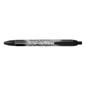 Dandelion Fuzz Zwarte Inkt Pen (Achterkant)