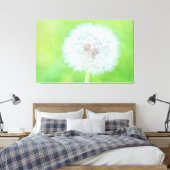 Dandelion - Gewoon wakker worden Canvas Afdruk (Insitu (Slaapkamer))
