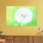 Dandelion - Gewoon wakker worden Canvas Afdruk (Insitu (Woonkamer))