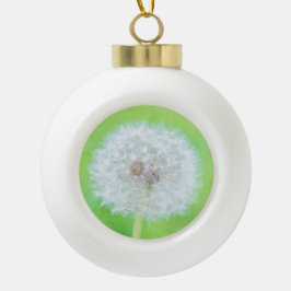 Dandelion - Gewoon wakker worden Keramische Bal Ornament