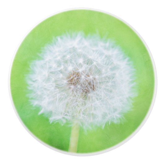 Dandelion - Gewoon wakker worden Keramische Knop (Voorkant)