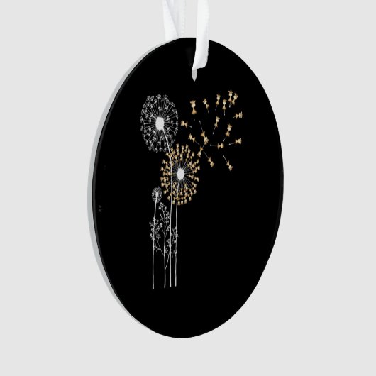 Dandelion Giraffe Ornament (voorkant)