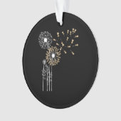 Dandelion Giraffe Ornament (voorkant)