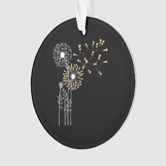 Dandelion Giraffe Ornament (voorkant)