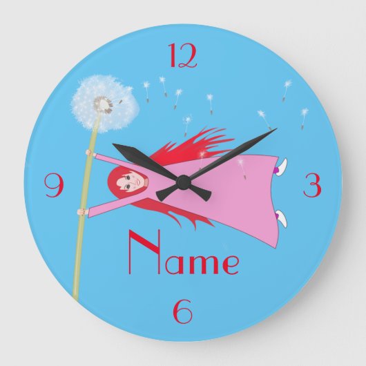 Dandelion Girl Thunder_Cove Grote Klok (Voorkant)