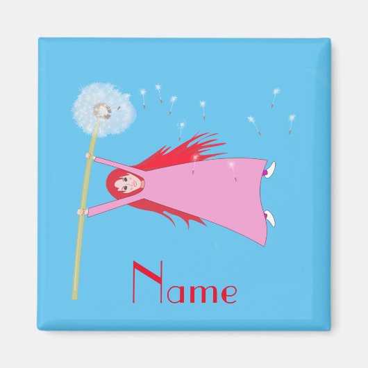 Dandelion Girl Thunder_Cove Magneet (Voorkant)