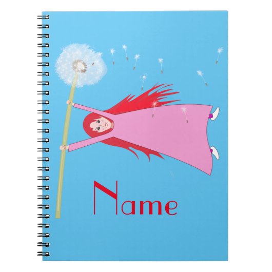 Dandelion Girl Thunder_Cove Notitieboek (Voorkant)