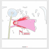 Dandelion Girl Thunder_Cove Sticker (Vel)