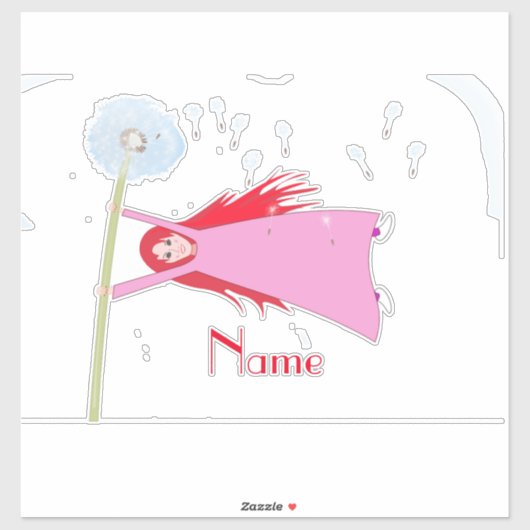 Dandelion Girl Thunder_Cove Sticker (Vel)