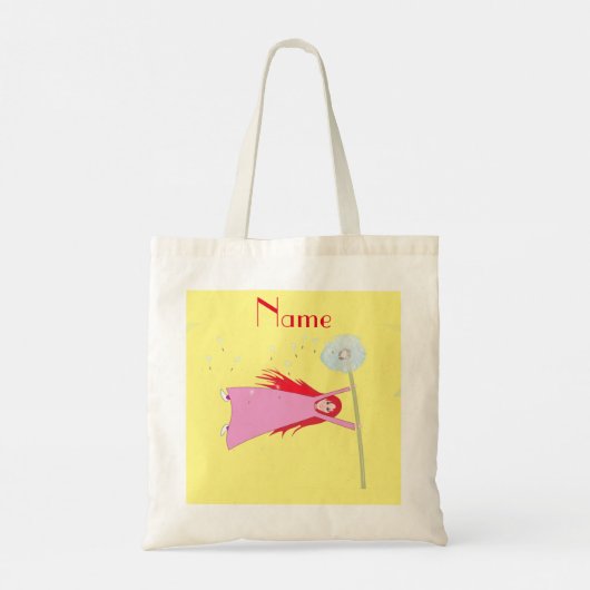 Dandelion Girl Thunder_Cove Tote Bag (Achterkant)