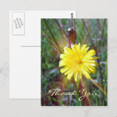 Dandelion Glow Briefkaart (Voorkant / Achterkant)