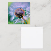 Dandelion Graphic Vierkante Visitekaartje (Voorkant / Achterkant)
