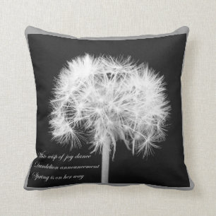 Dandelion Haiku American MoJo Pillow Kussen