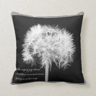 Dandelion Haiku American MoJo Pillow Kussen