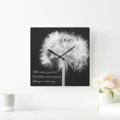 Dandelion Haiku Wall klok (Huis)