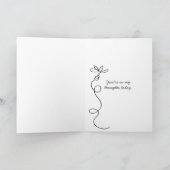 Dandelion hallo/denk aan u kaart (Binnen)