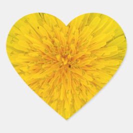 Dandelion Hart Sticker