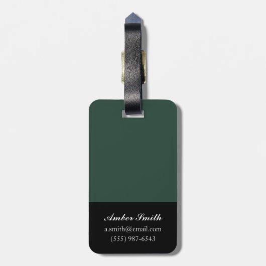 Dandelion Head 2008 Bagagelabel (Achterkant verticaal)