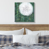 Dandelion Head 2008 Canvas Afdruk (Insitu (Slaapkamer))