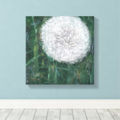Dandelion Head 2008 Canvas Afdruk (Insitu (Houten vloer))