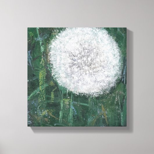 Dandelion Head 2008 Canvas Afdruk (Voorkant)
