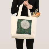 Dandelion Head 2008 Grote Tote Bag (Voorkant (product))