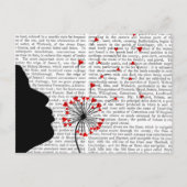 Dandelion Hearts Briefkaart (Voorkant)
