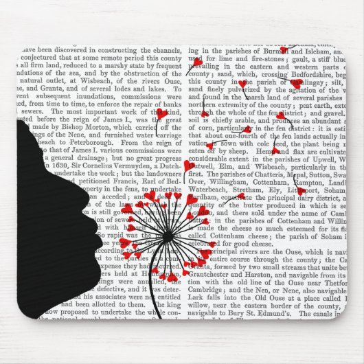 Dandelion Hearts Muismat (Voorkant)