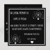 Dandelion in de wind in het liefste geheugen van d (Voorkant / Achterkant)