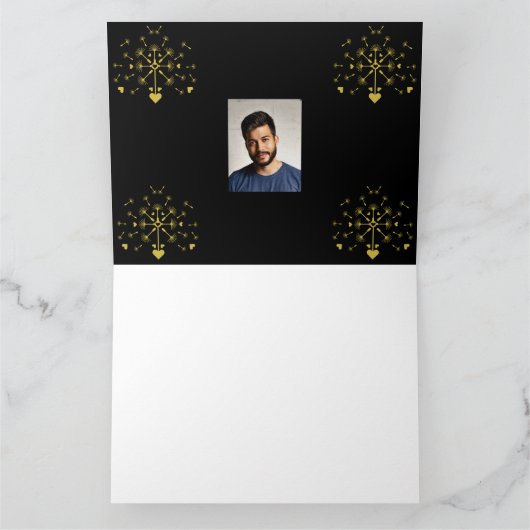 Dandelion in de wind in het liefste geheugen van kaart (Binnen)